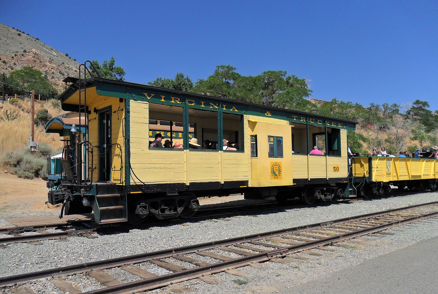 Comstock Train to Gold Hill | Virginia & Truckee Railroad